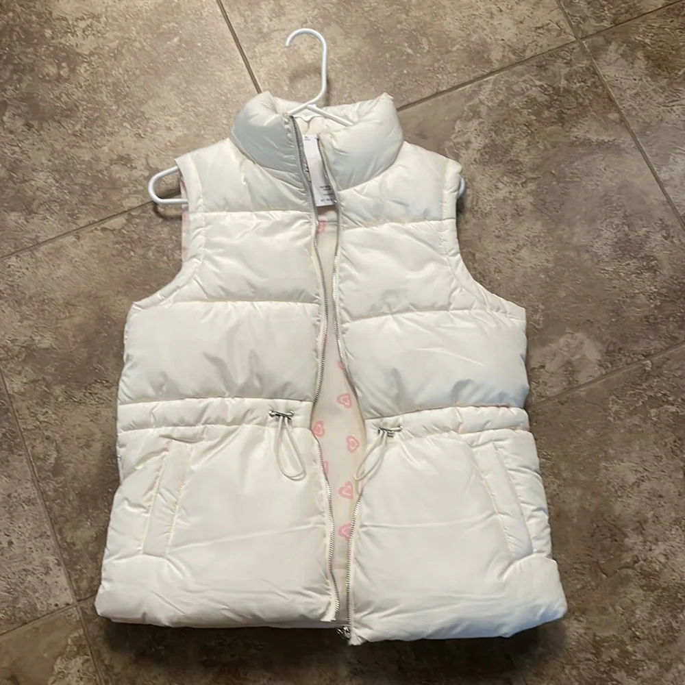 ASOS miss selfridge sleeveless waisted long line puffer vest NWT - Picture 4 of 6